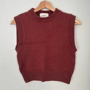 Aritzia Wilfred Free sweater vest